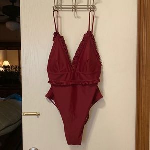 Cupshe one piece swimsuit.